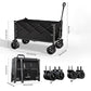 📢📢50% OFF !! ⏰Collapsible Wagon Cart with Wheels