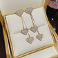 📢📢50% OFF !!⏰Romantic Long Chain Heart Drop Earrings