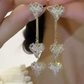 📢📢50% OFF !!⏰Romantic Long Chain Heart Drop Earrings