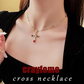 📢Buy 1 Get 1 Free⏰Colorful Rhinestone Cross Pendant Necklaces