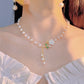 Roses And Pearls Necklace