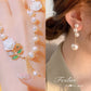 Roses And Pearls Necklace