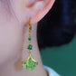 📢📢50% OFF !! ⏰Elegant Ginkgo Leaf Tassel Earrings