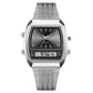📢🔥LIMITED-TIME 50% OFF!⏰Retro Style Square Face Multifunction Watch