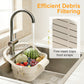 ⏳Time-Limited Special⏰Collapsible Faucet-Hanging Sink Strainer Basket