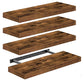 📢📢50% OFF !! ⏰Minimalist Wooden Floating Wall Shelves