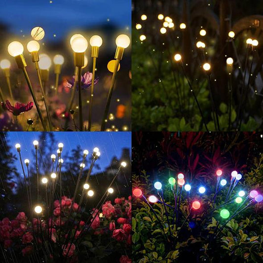 📢📢50% OFF !! ⏰Starburst Swaying Solar Garden Lights