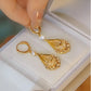 🥳 50% OFF! 🥳Women's Gold-Plated Teardrop Earrings