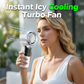 📢📢50% OFF !! ⏰Foldable Handheld Fan with Semiconductor Cooling Plate