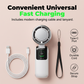 📢📢50% OFF !! ⏰Foldable Handheld Fan with Semiconductor Cooling Plate