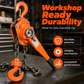 🔧 50% OFF NOW! ⏰ Heavy Duty Manual Chain Hoist – Durable steel & smooth lifting – Perfect for workshops, garages or construction – reliable and easy to use 🏗️✨