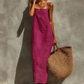 🎉 LIMITED TIME 40% OFF! 👗 Women's Casual Solid Color Slip Dress – Lightweight Cotton Blend & Flowing Maxi Length 🌸