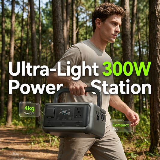 📢📢40% OFF !! ⏰300W Outdoor Power Supply with LFP Battery⚡
