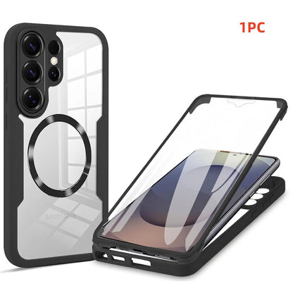 📱 2026 Sale — Over 66,000 Sold!🔥 Magnetic Full Coverage Phone Case – Shock Buffer Edge 🛡️