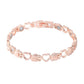 Elegant Heart-Linked Magnetic Bracelet 💖 Hearts That Click Together – A Beautiful, Easy-Fastening Symbol of Love ✨