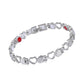 Elegant Heart-Linked Magnetic Bracelet 💖 Hearts That Click Together – A Beautiful, Easy-Fastening Symbol of Love ✨