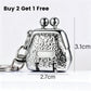 📢📢50% OFF !! ⏰Foldable Purse-Shaped Nail Clipper Keychain