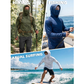 📢📢50% OFF !! ⏰Men's 5-Pack UV Protection Hooded Sun Shirts