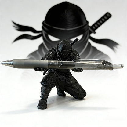 📢📢50% OFF !! ⏰Creative 3D Printed Ninja Warrior Pen Holder