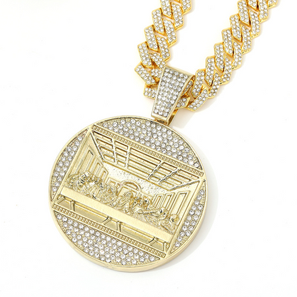 ⏳Limited-time 50% off⏰Statement Cuban Pendant Chain Necklace