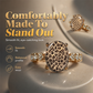 🎉 2026 Sale — Over 33,600 Sold 🐆 Leopard Oval Statement Ring – Vintage Jewelry ✨