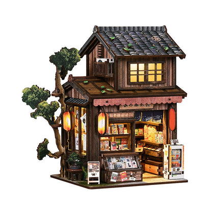 📢📢50% OFF !! ⏰Springtime Store Miniature House with LED Light