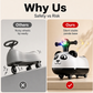 📢📢 50% OFF !! ⏰ Panda Baby Ride-On Sliding Car with Music & Lights – Wobble, Slide & Giggle for Hours of Toddler Fun 🐼🎵✨
