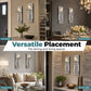 📢📢50% OFF !! ⏰Crushed Crystal Glass Candle Sconces
