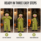 📢📢50% OFF !!⏰Funny Halloween Monster Costume Set