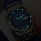 ⌚ 50%! 💧 Ultra-Thin Waterproof Quartz Watch – Dual calendar & sleek design ✨