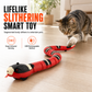 📢📢40% OFF !! ⏰ Smart Sensing Electric Snake Toy with Obstacle Avoidance Banded Krait Interactive Prank Toy for Kids