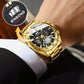 📢📢50% OFF !! ⏰Men's Stainless Steel Waterproof Luminous Watch⌚