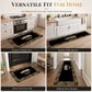 📢📢40% OFF !! ⏰ Geometric Flannel Door Mat – Water & Oil Absorbing Doormat for Kitchen, Bathroom & Entryway