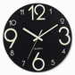 🔥Limited-Time Offer🕰️12-Inch Silent Wooden Wall Clock – Luminous Glow & MDF Wood Grain✨