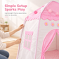 📢📢 50% OFF🏰Kids Princess Castle Play Tent – Indoor Playhouse & Cozy Secret Hideaway for Toddlers